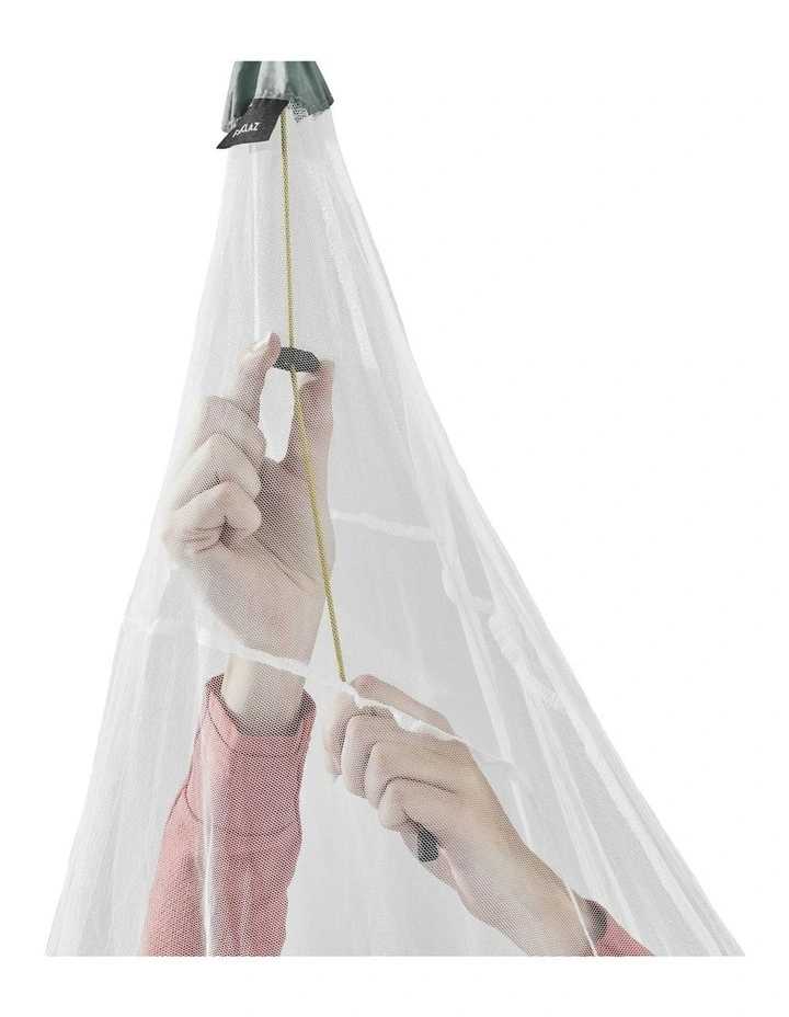 Untreated Travel Mosquito Net 2 Person in White image 3