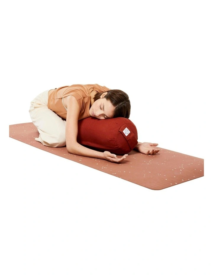 Yoga Bolster in Mahogany image 2