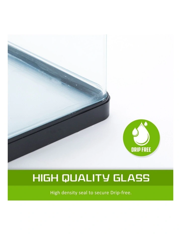 All-in-One Curved Glass Aquarium 52L in Black image 4