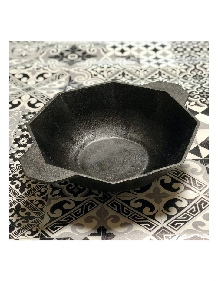 Mommy's Pot Cast-Iron Traditional Wok 28cm Non-Stick Pre-Seasoned image 2