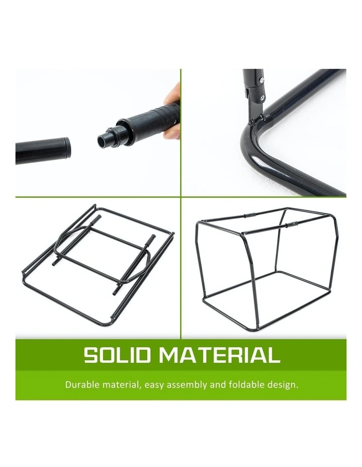 Portable Soft Pet Crate L in Red image 4