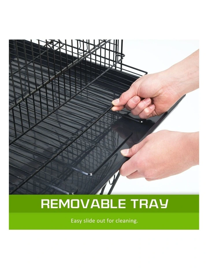 Parrot Aviary Soprano 164cm Bird Cage in Black image 7