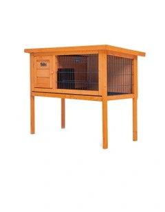 Standing Pet Hutch 91x45x70cm in Orange