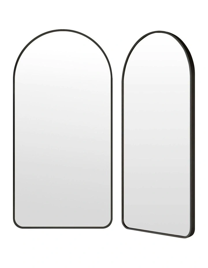 Aluminum Frame Makeup 2 Set 50x100cm in Black image 1