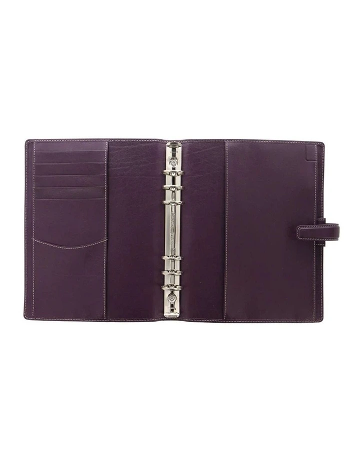 A5 Compact Heritage Organiser in Brown image 3