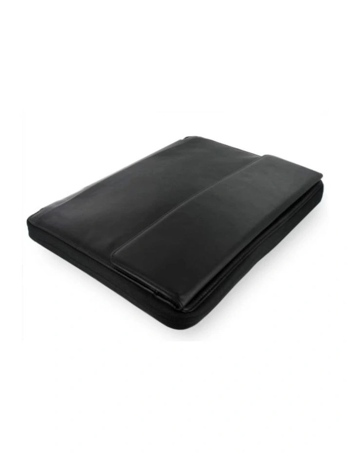 Nappa Folio Portfolio A4 in Black image 2
