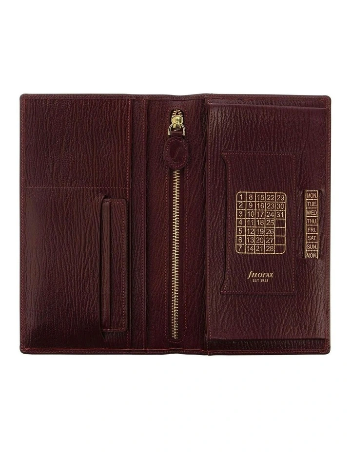 Chester Travel Wallet in Red image 2