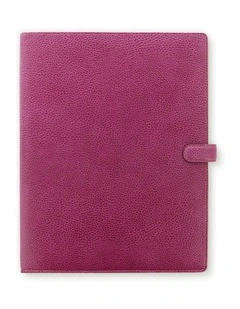 A4 Finsbury Organiser in Raspberry