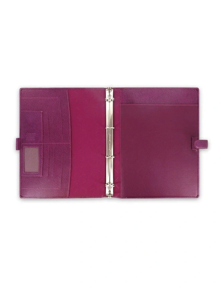 A4 Finsbury Organiser in Raspberry image 3