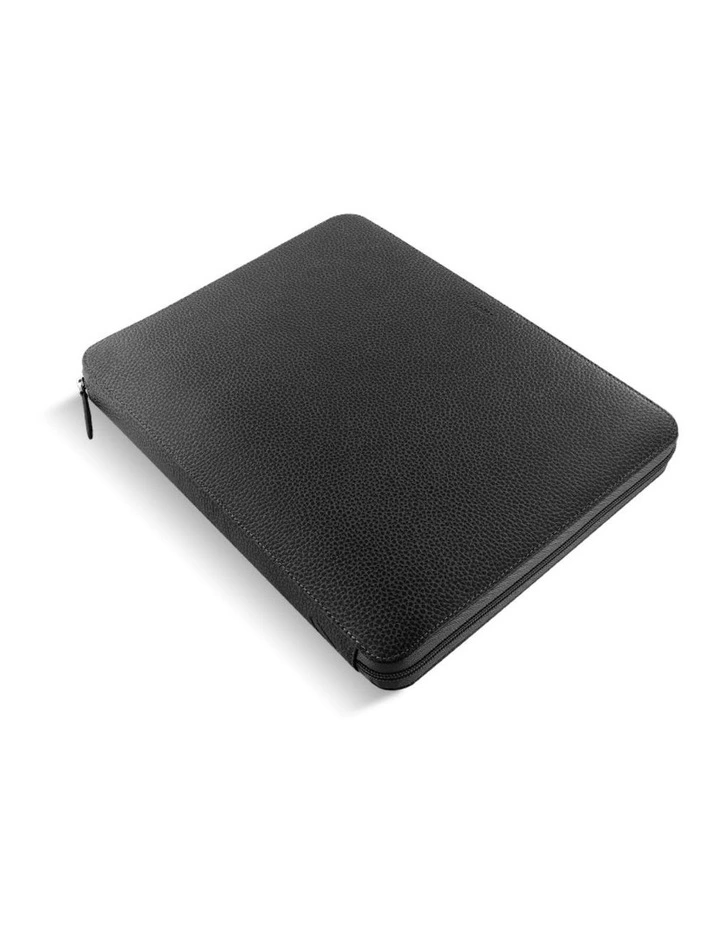 Finsbury Zip Folio A4 in Black image 2