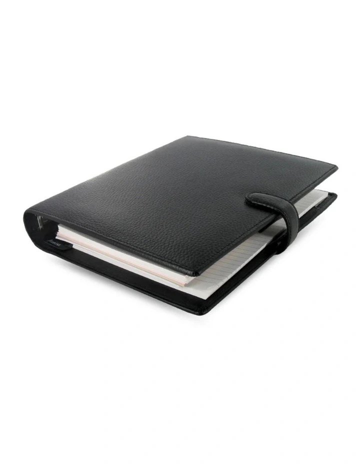 A5 Finsbury Organiser in Black image 2