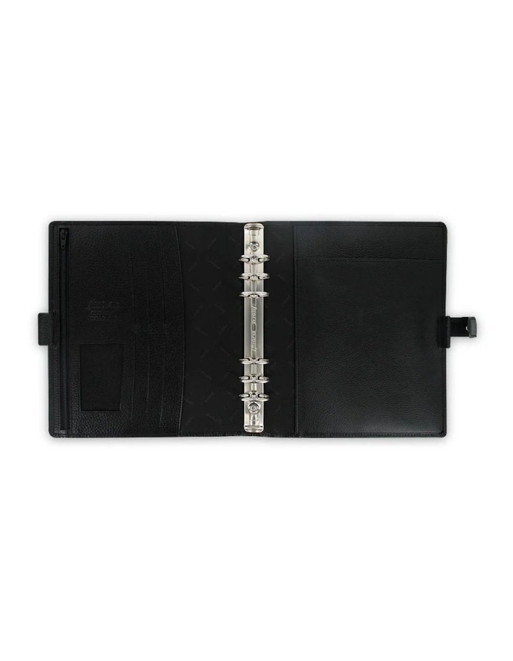 A5 Finsbury Organiser in Black image 3