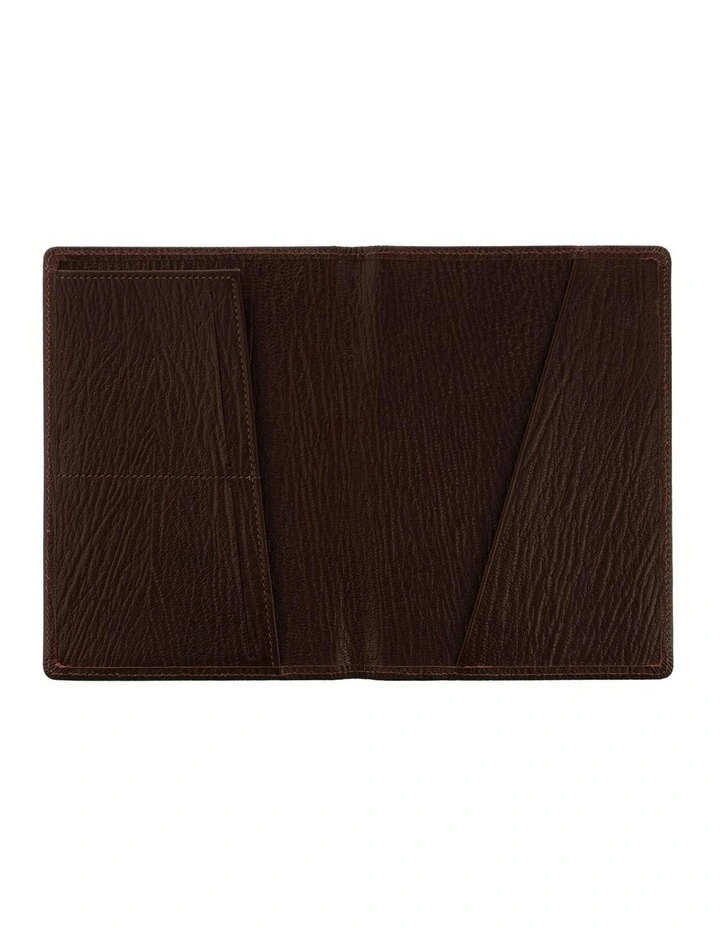 Chester Passport Cover in Brown image 2