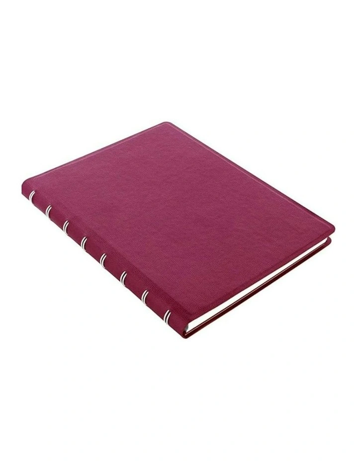 Pennybridge A5 Organiser Notebook in Raspberry image 1