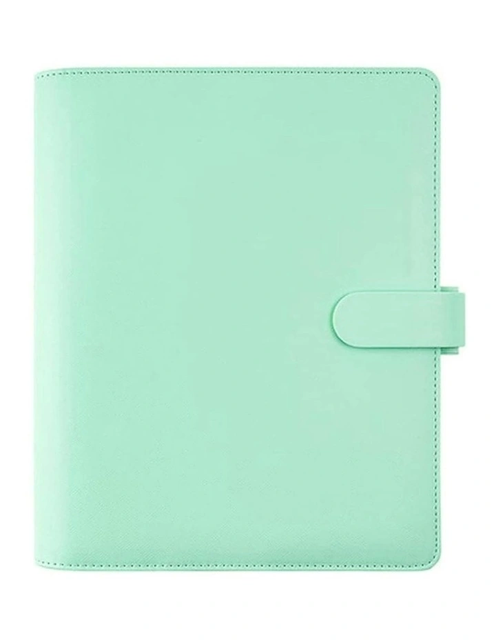 A5 Saffiano Organiser in Neo Mint image 1