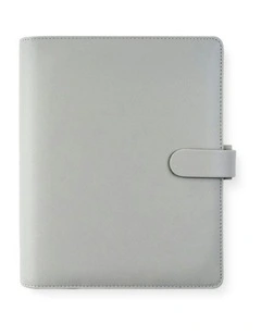 A5 Saffiano Organiser in Granite