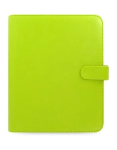 A5 Saffiano Organizer in Pear