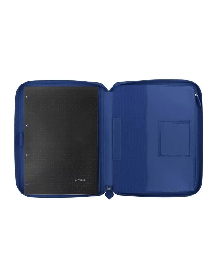 Metropol Zip Folio A4 in Navy image 3