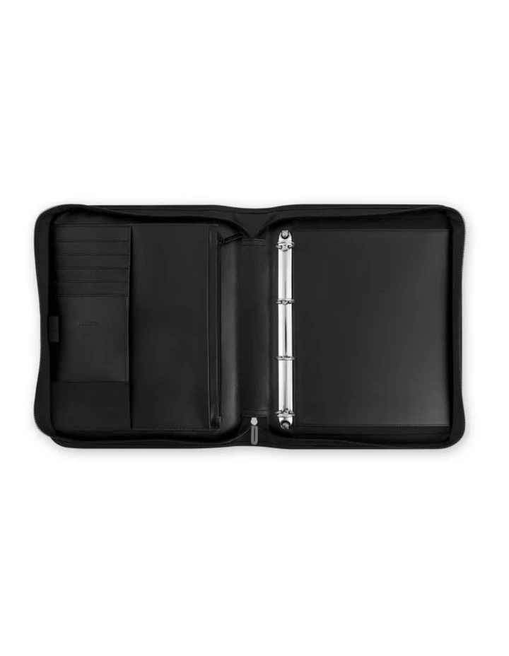 Metropol Zip Folio A4 in Black image 2