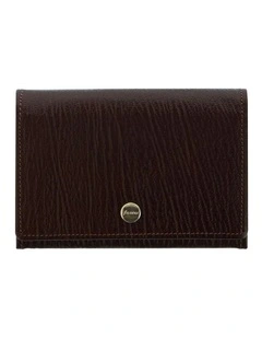 Chester Business Card Holder in Brown