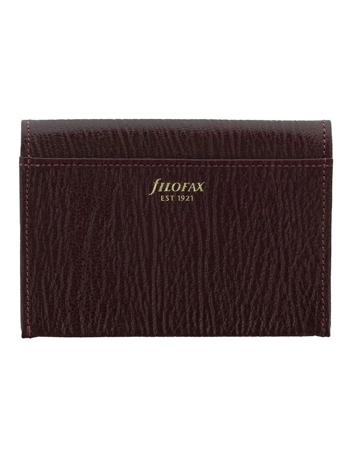 Chester Business Card Holder in Red image 2