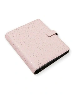 A5 Confetti Organiser in Rose Quartz