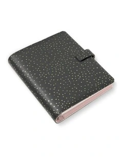 A5 Confetti Organiser in Charcoal
