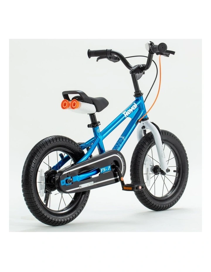Freestyle Sport Kids Bike with training wheels 12 Inch Wheel Boys Girls Ages 3  Years Training Wheels in Blue image 4