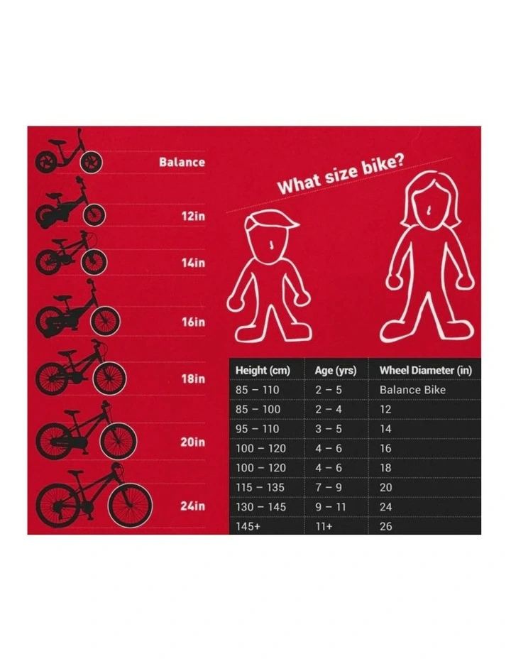Freestyle Training Bicycle Wheel 14 inch in Red image 2