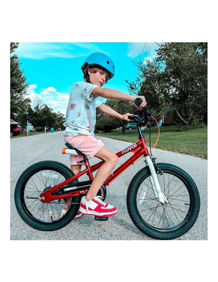 Freestyle 7th Sport Kids Bike with Training Wheels 14 Inch Wheel Bicycle Boys Girls in Red image 6