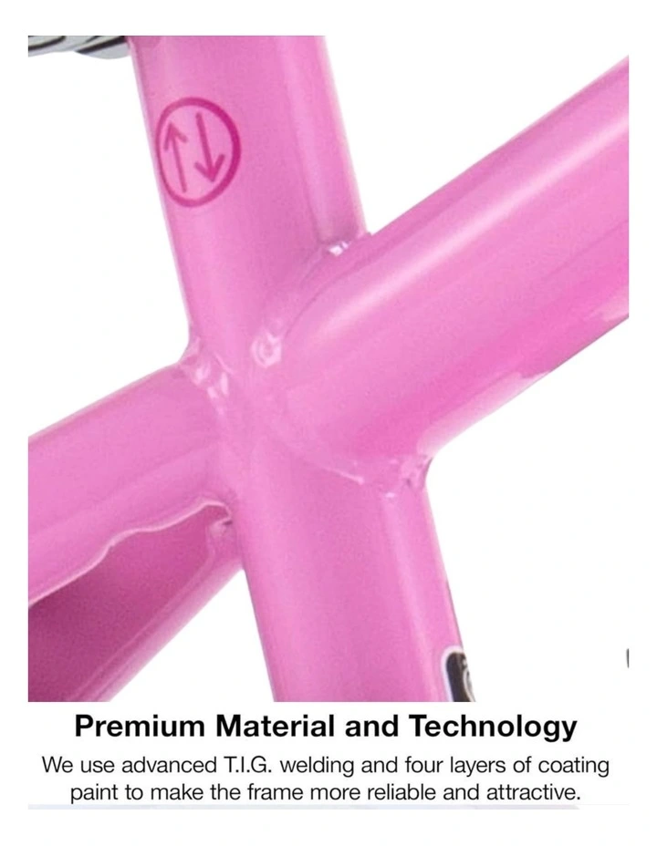 RoyalBaby Kids Bike Pink Freestyle 7th BMX 16 Inch Wheel Childrens Bicycle for Boys Girls Ages 3  Years image 4