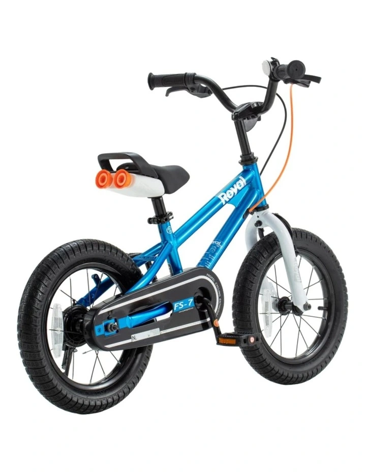 RoyalBaby Freestyle Blue 7th Sport Kids Bike with Training Wheels 16 Inch Wheel Bicycle Boys Girls image 4
