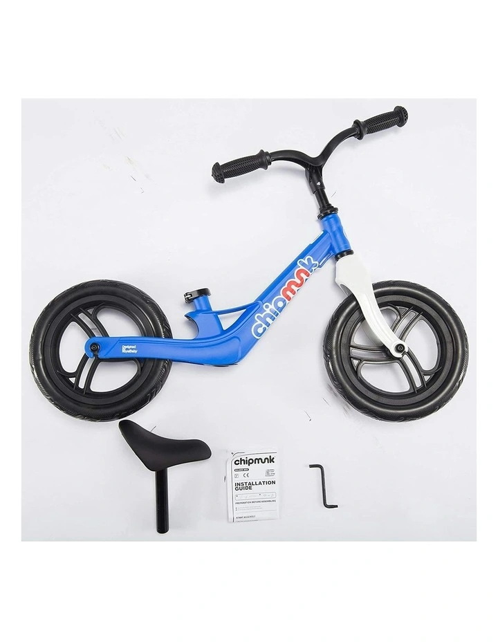 Chipmunk Balance Bike Eva Tire Toddler Training Bicycle in Blue image 7