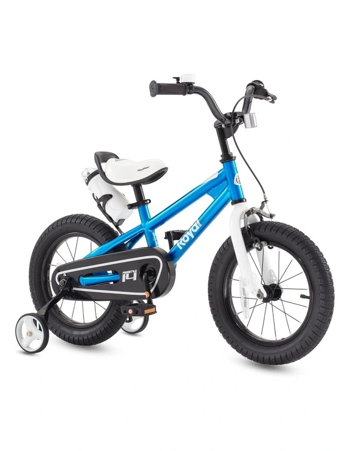 Kids Bike Freestyle 8th BMX for Boys Girls Ages 3  years in blue image 1