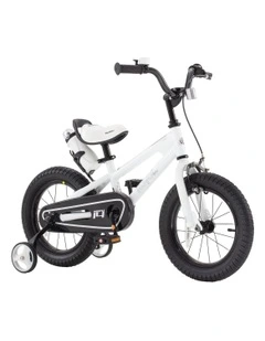 RoyalBaby Kids Bike White Freestyle 8th BMX 12 14 16 18 20 Inch Wheel Childrens Bicycle for Boys Girls Ages 3  Years