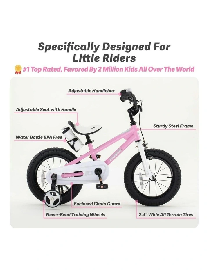 BMX Freestyle Bike in Pink image 2