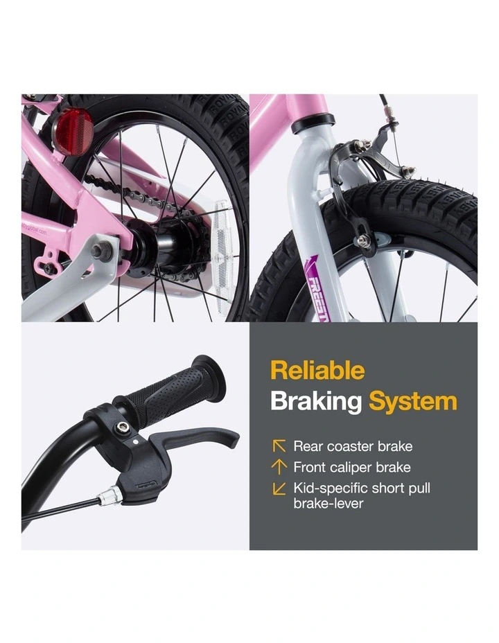 Freestyle 12/14/16/18/20" Kids Bike in Pink image 3
