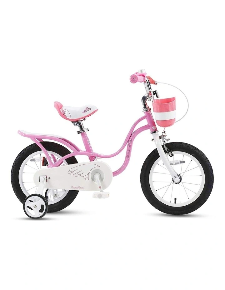 Swan Girls 14/16/18" Kids Bike Pink/White image 2