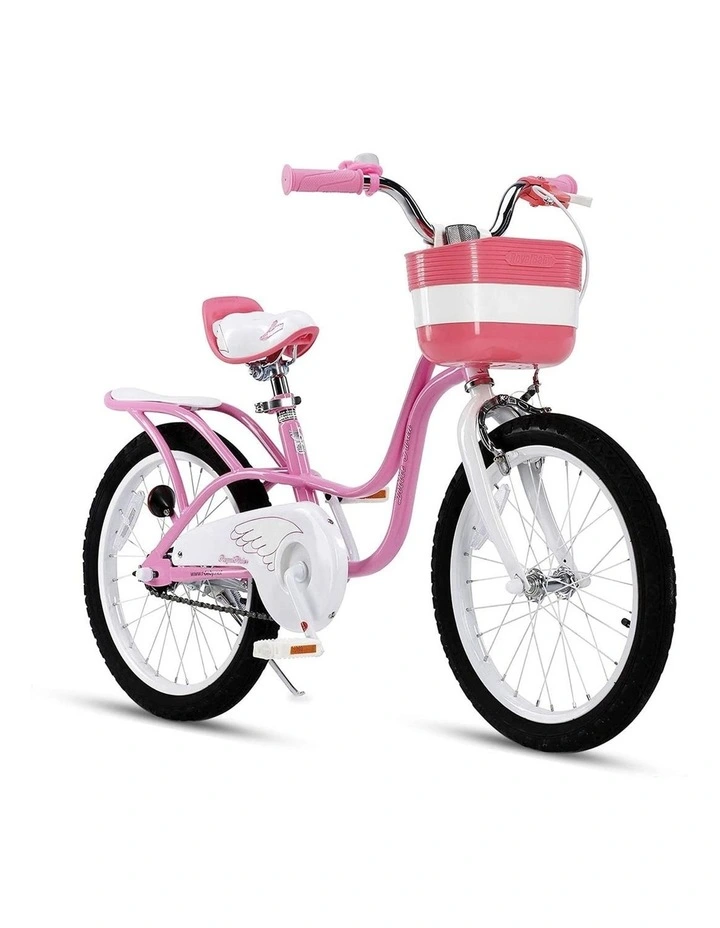 Swan Girls 14/16/18" Kids Bike Pink/White image 3