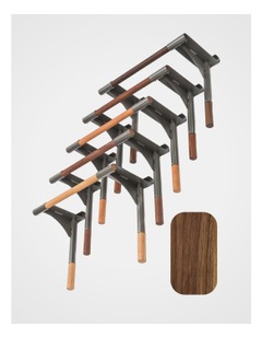 Wall Bar Multi-Adaptor in Walnut