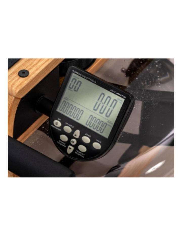 VR3 Dual Rail Water Resistance Rower in Brown image 3