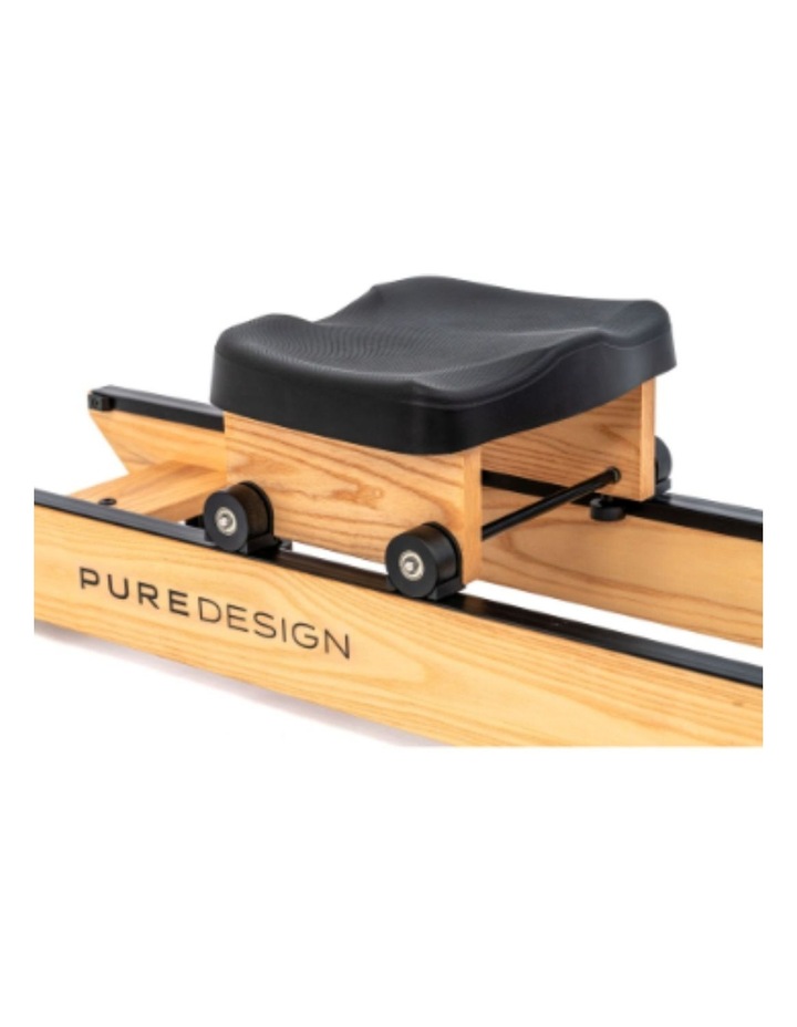 VR3 Dual Rail Water Resistance Rower in Brown image 4