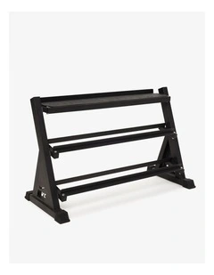 Dumbbell And Kettlebell Pro Set in Black