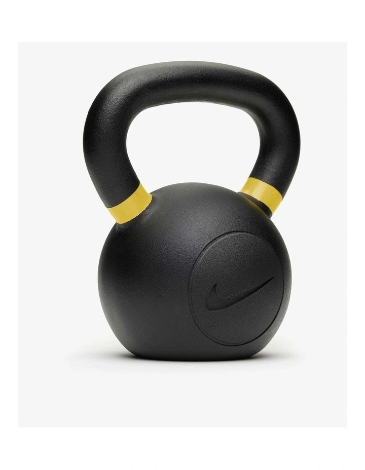 Dumbbell And Kettlebell Pro Set in Black image 3