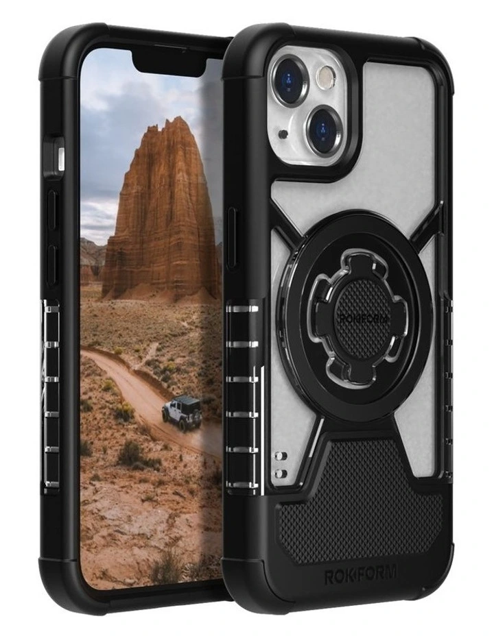 iPhone 13 Crystal Phone Case in Black image 1