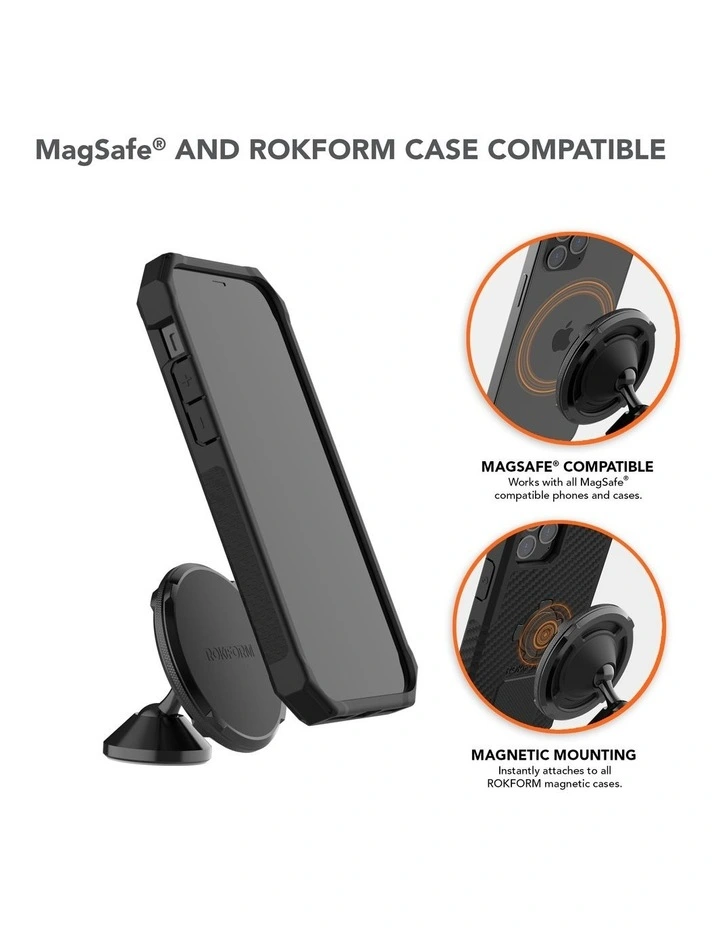 MagSafe Dual Magnet Aluminum Swivel Dash Mount image 5