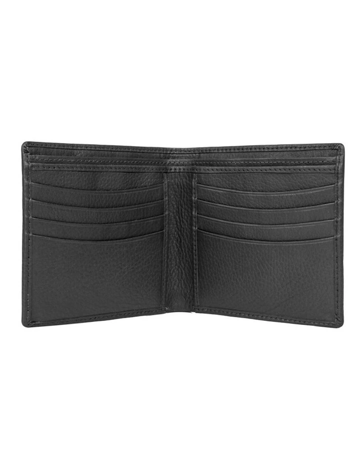 Dents RFID Pebble Grain Bifold Slim Leather Wallet - Chocolate main image 0