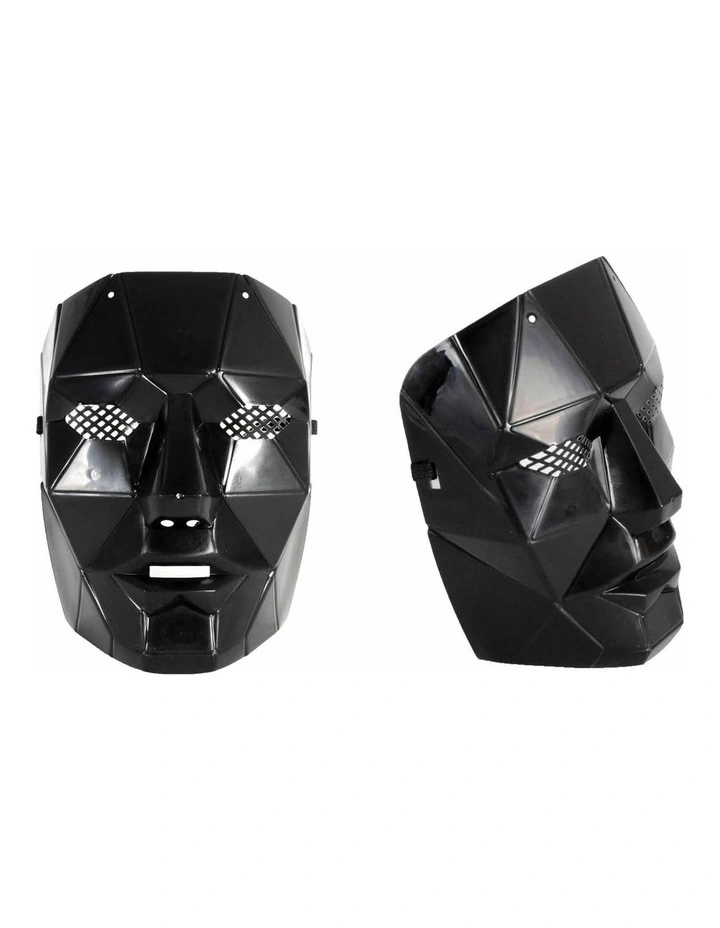 Squid Guard Geometric Mask in Black image 1