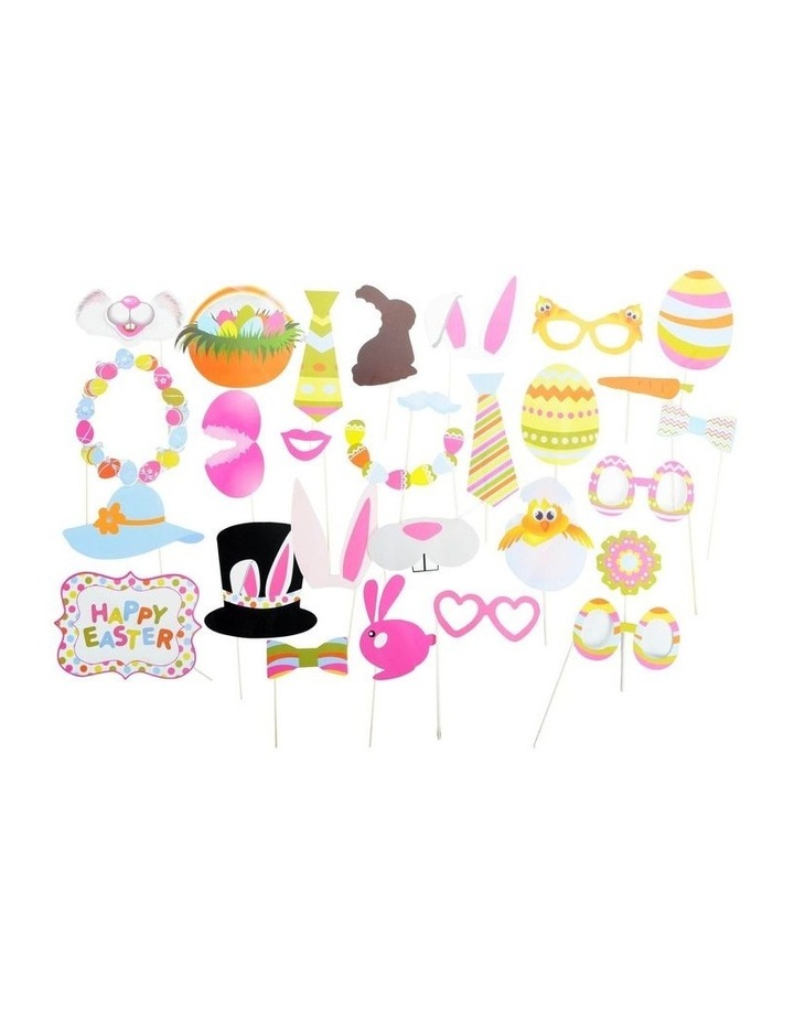 Easter Photo Booth Props 28 Pieces in Multi Assorted