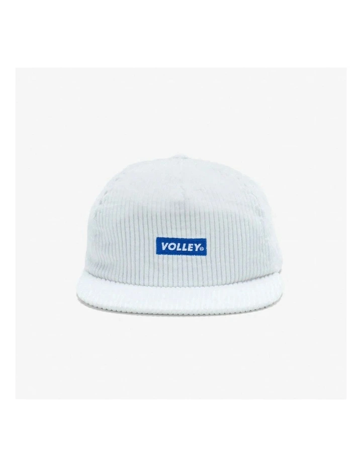 Corduroy Hat Cord Cap in Vintage White image 5